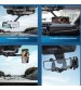 360 Degree Rotation Universal Car Rear View Mirror Mount Mobile Holder